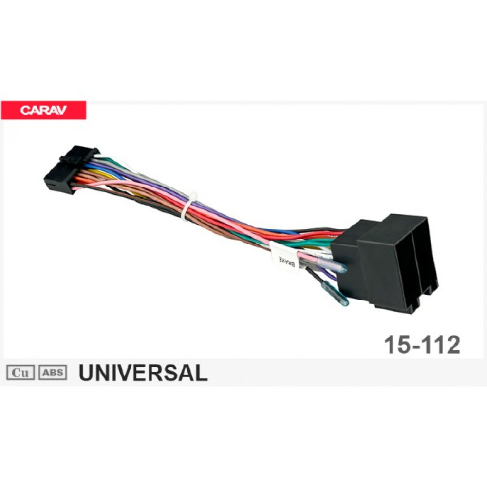 Разъем для магнитолы универсальный Carav (15-112)