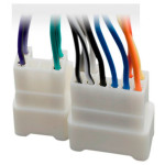 Переходник ISO  ACV Toyota, Daihatsu, Lexus, Subaru (1300-02)