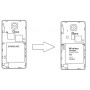 Модуль для беспроводной зарядки ACV 240000-25-06 Inbay для Samsung Galaxy Note 3 (установка под крышку)