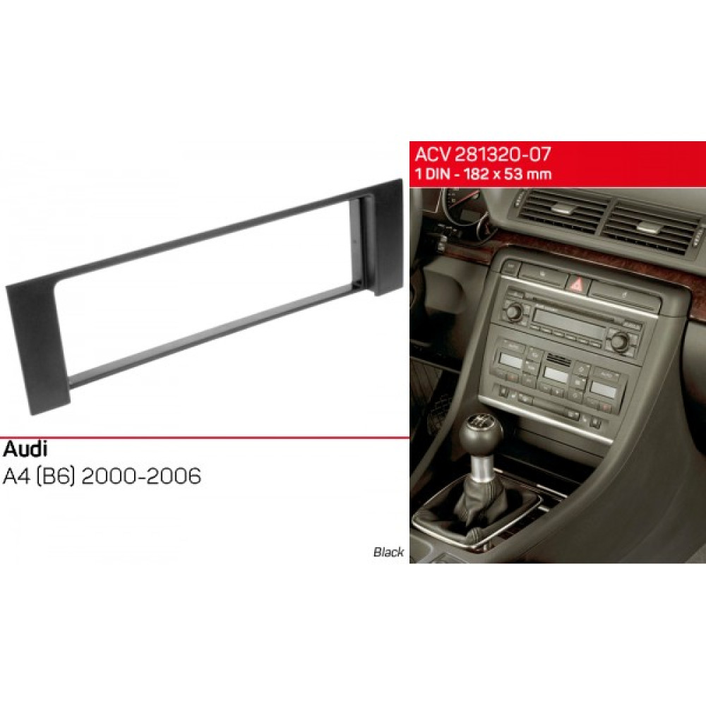 Переходная рамка ACV Audi A4 (281320-07)