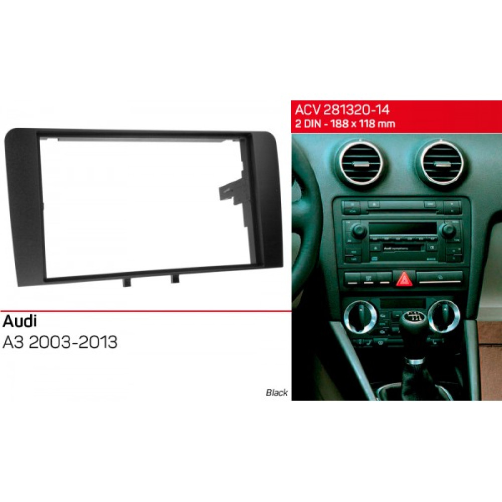 Переходная рамка ACV Audi A3 (281320-14)