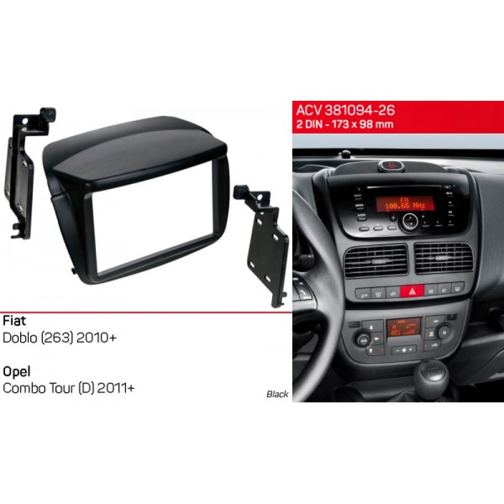 Переходная рамка ACV Opel Combo (381094-26)