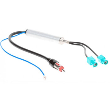 Антенный переходник CARAV Audi, Skoda, Seat, Volkswagen,Mercedes, BMW, Dacia, Opel, Citroen, Peugeot, Renault (13-009)