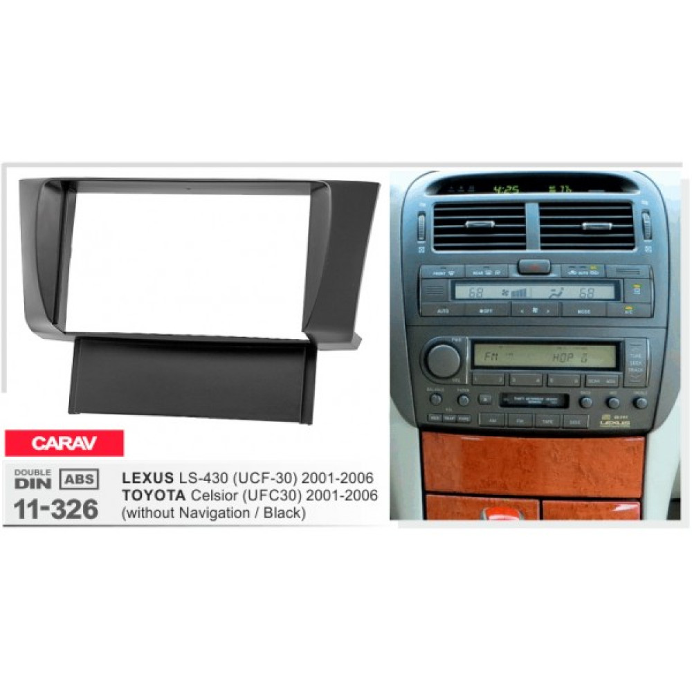 Переходная рамка Carav Lexus LS-430 (11-326)