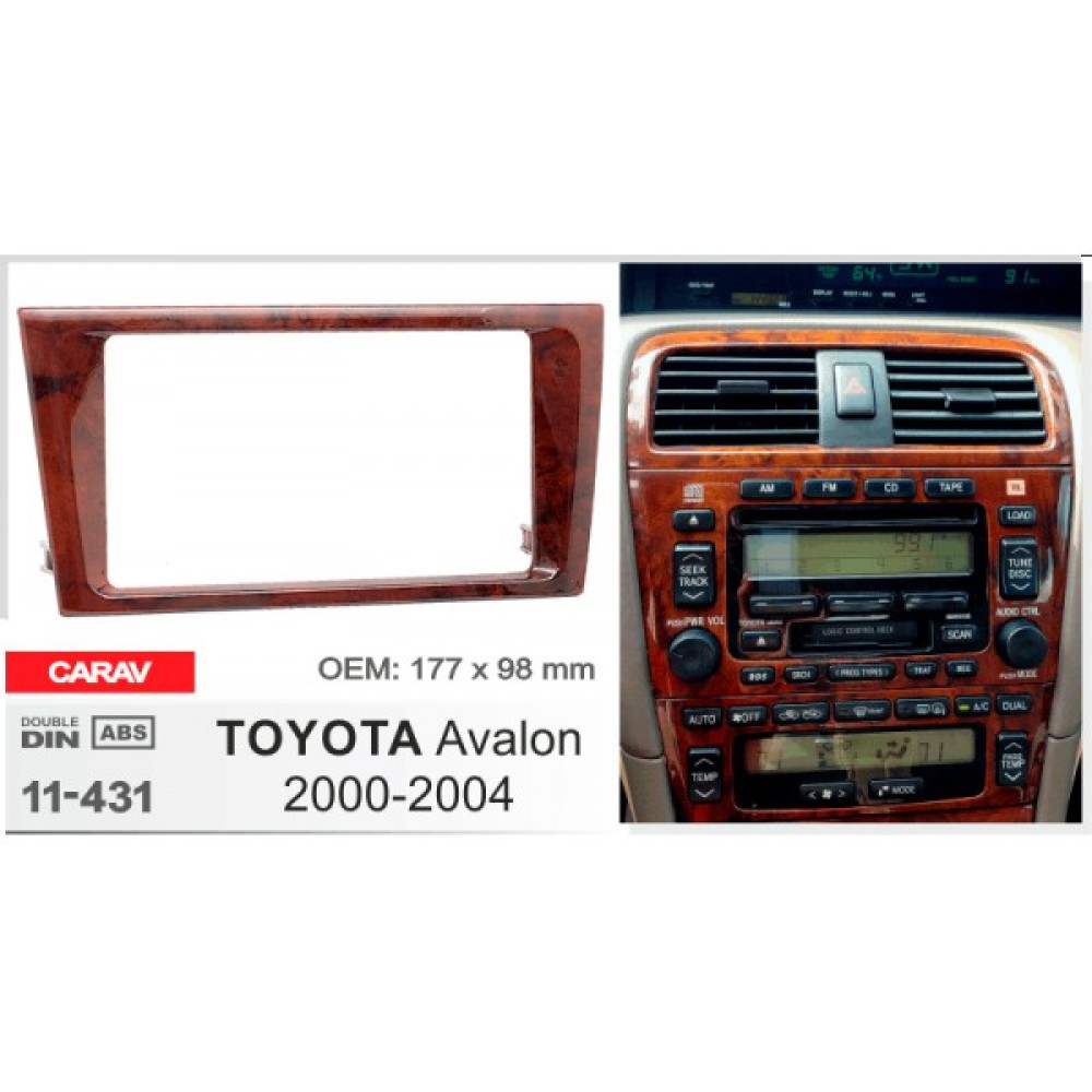 Переходная рамка Carav Toyota Avalon (11-431)