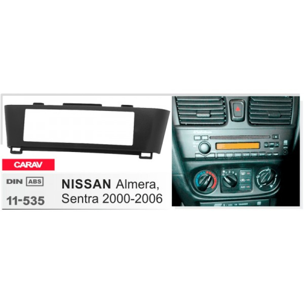 Переходная рамка Carav Nissan Almera, Sentra (11-535)