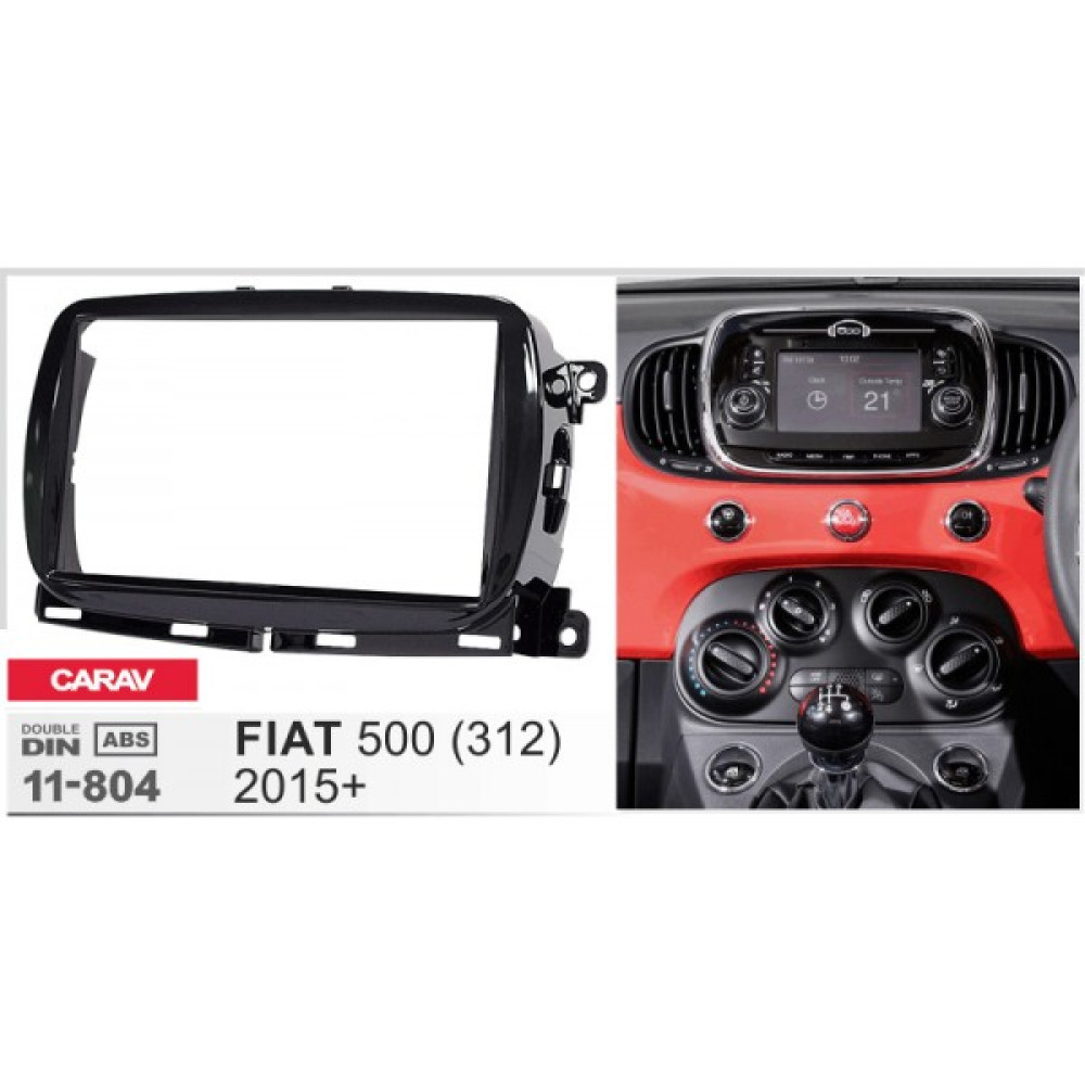 Переходная рамка Carav Fiat 500 (11-804)