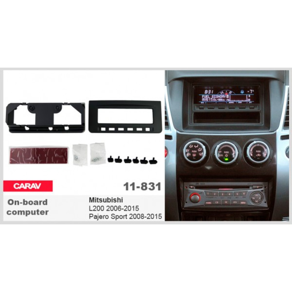 Переходная рамка Carav Mitsubishi L200, Pajero Sport (11-831)