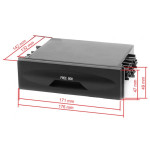 Универсальный карман CARAV 1DIN (11-907)