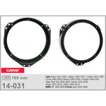 Проставки под динамики 165 мм / 6.5" Carav 14-031 для автомобилей Opel, BMW X5, Honda Jazz