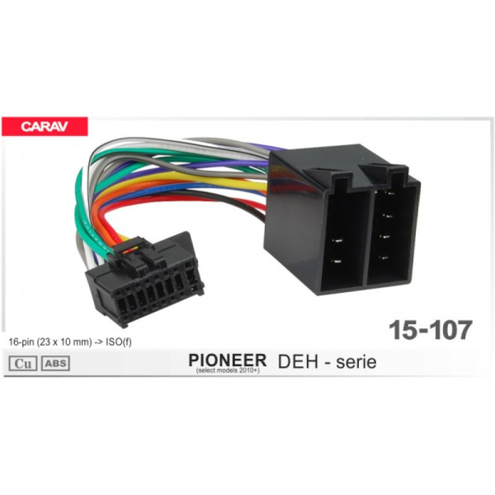 Разъём для магнитолы CARAV Pioneer (15-107)