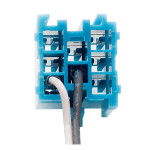 Адаптер mini-ISO - RCA для камеры заднего вида Carav (15-202)