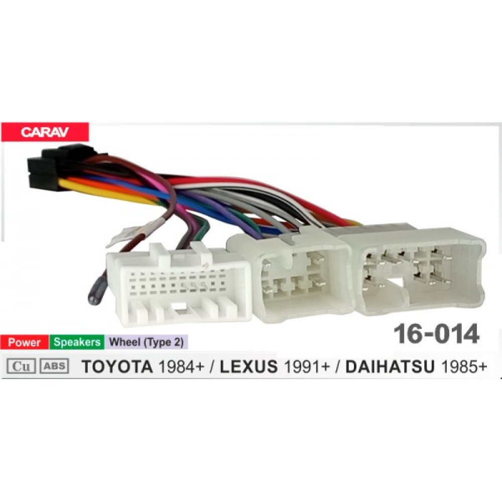 Переходник для магнитол 9", 10.1" Toyota Carav 16-014