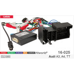 Переходник для магнитол 9", 10.1" Audi A3, A4, TT Carav 16-025