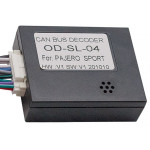 Переходник для магнитол 9", 10.1" Mitsubishi Pajero Sport Carav 16-041