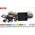 Переходник для магнитол 9", 10.1" Audi, Volkswagen, Skoda, Seat Carav 16-082