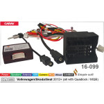 Переходник для магнитол 9", 10.1" Audi,  Volkswagen, Skoda, Seat Carav 16-099