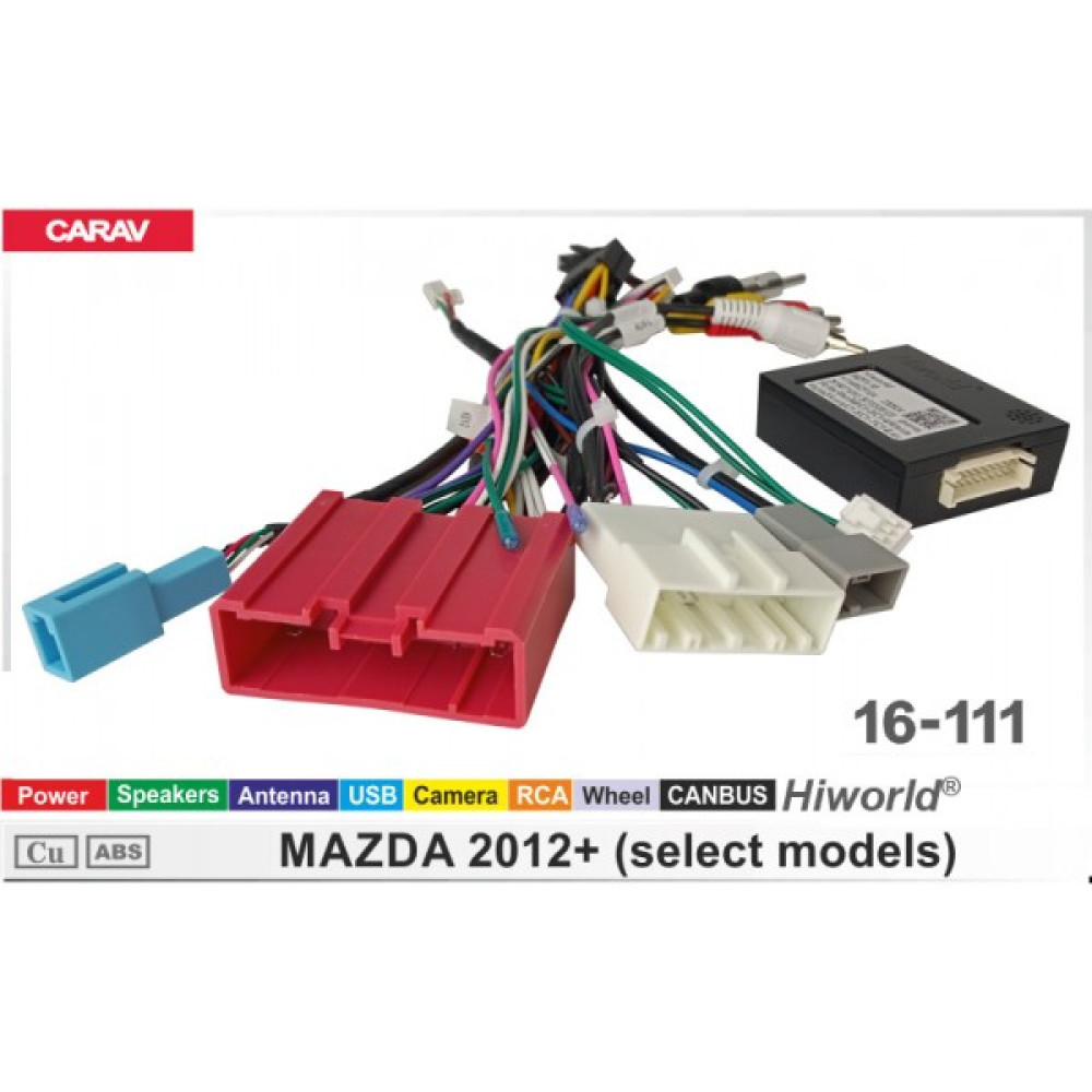 Переходник для магнитол 9", 10.1" Mazda Carav 16-111