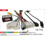 Переходник для магнитол 9", 10.1" Dacia, Renault Carav 16-118