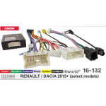 Переходник для магнитол 9", 10.1" Renault, Dacia Carav 16-132