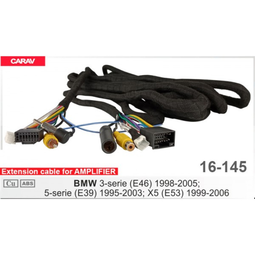 Удлинитель для усилителя BMW 3 Series (E46), 5 Series (E39), X5 (E53) Carav 16-145