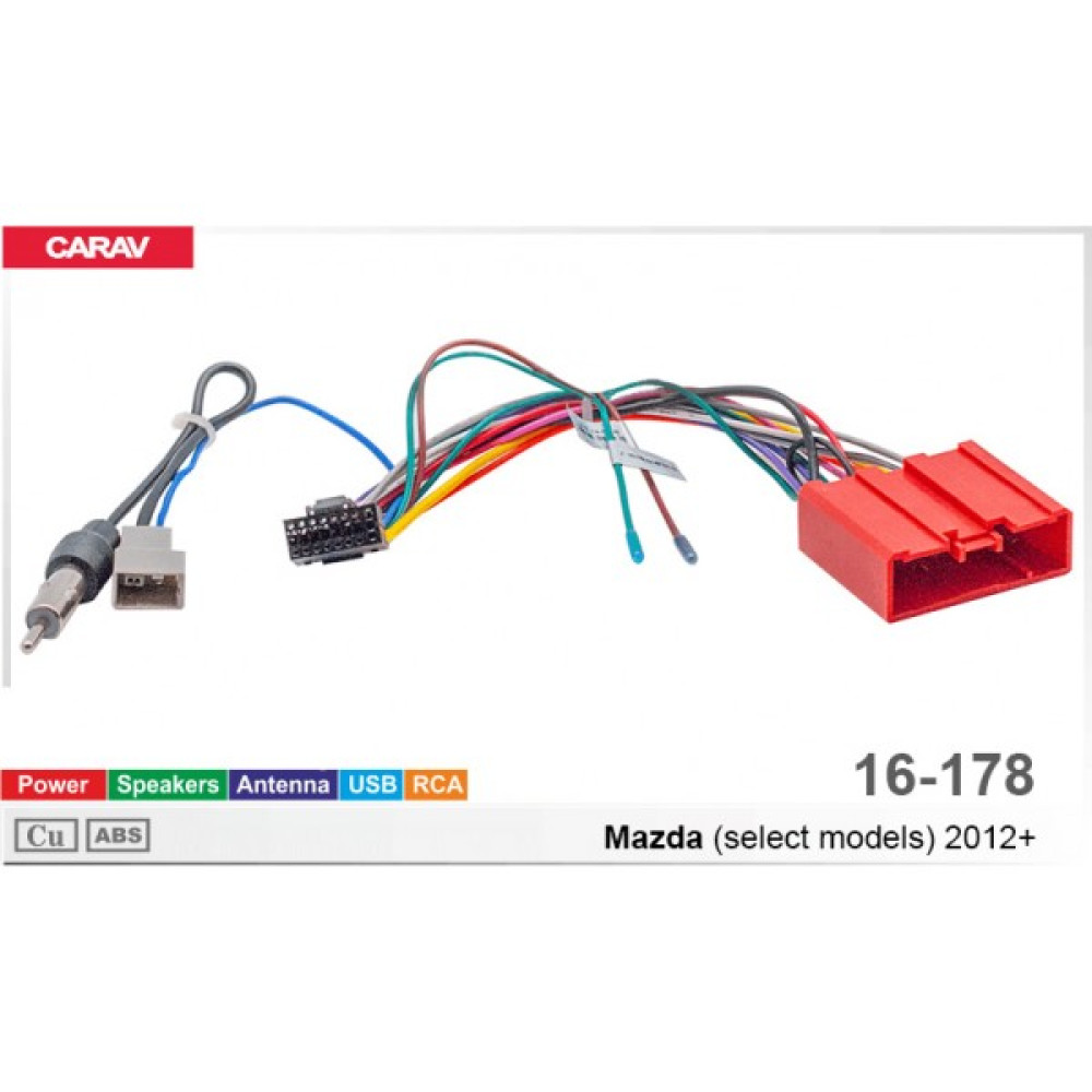 Переходник для магнитол 9", 10.1" Mazda Carav 16-178