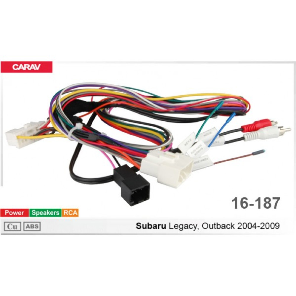 Переходник для магнитол 9", 10.1" Subaru Carav 16-187
