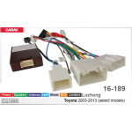 Переходник для магнитол 9", 10.1" Toyota Carav 16-189