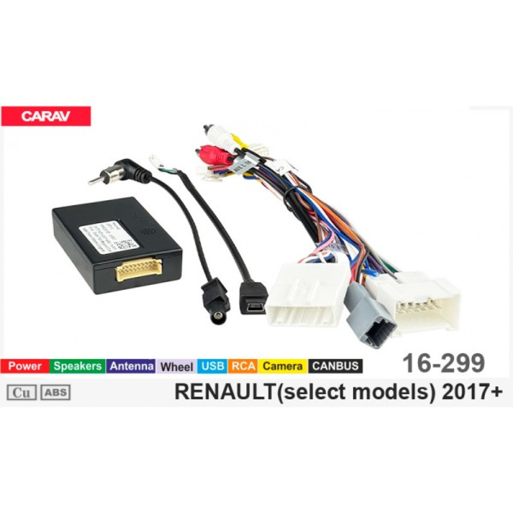 Переходник для магнитол 9", 10.1" Renault Clio, Duster, Kiger Carav 16-299 Carav 16-299 Переходник для магнитол 9", 10.1" Renault Clio, Duster, Kiger Carav 16-299 Carav 16-299