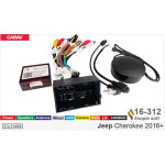 Переходник для магнитол 9", 10.1" Jeep Cherokee Carav 16-312