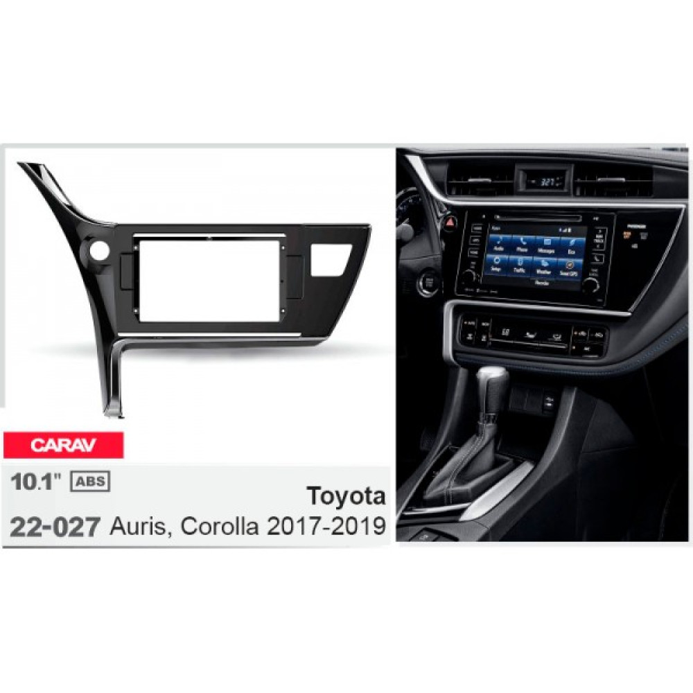 Переходная рамка Toyota Auris, Corolla Carav 22-027