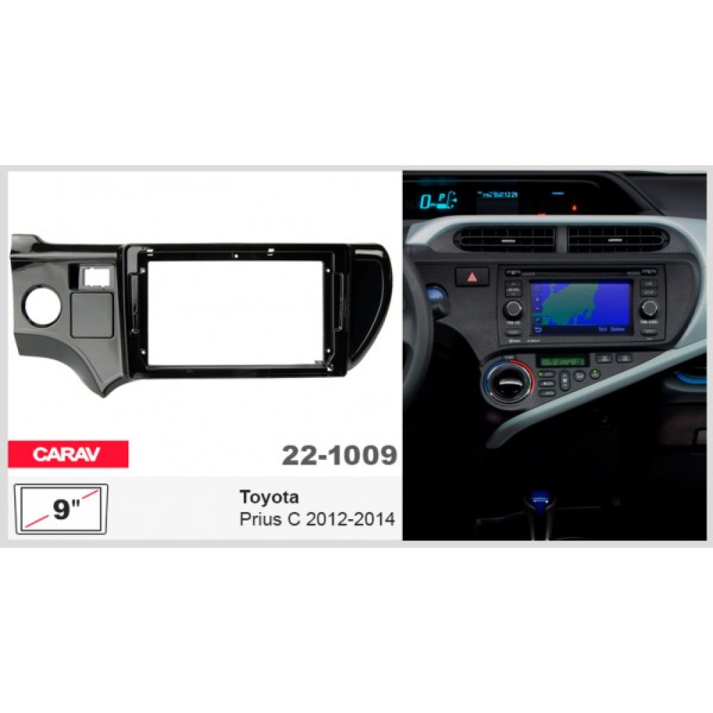 Переходная рамка Carav Toyota Prius C (22-1009)