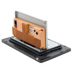 Универсальное металлическое крепление заднего радиатора магнитол 9", 10.1" Carav 22-1300