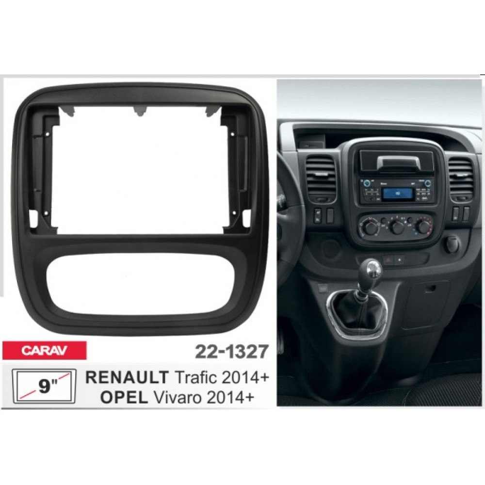 Переходная рамка Carav Opel Vivaro, Renault Trafic, Nissan NV300 (22-1327)