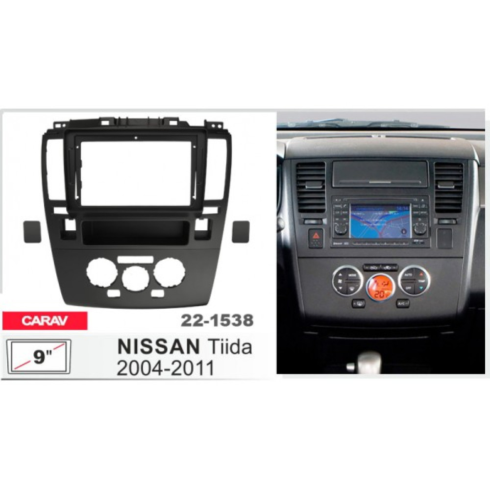 Переходная рамка Nissan Tiida, Versa Carav 22-1538