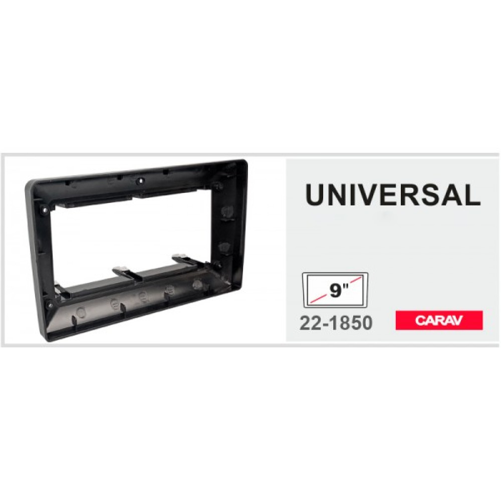 Универсальная рамка для перехода с 2 DIN на 9" Carav 22-1850