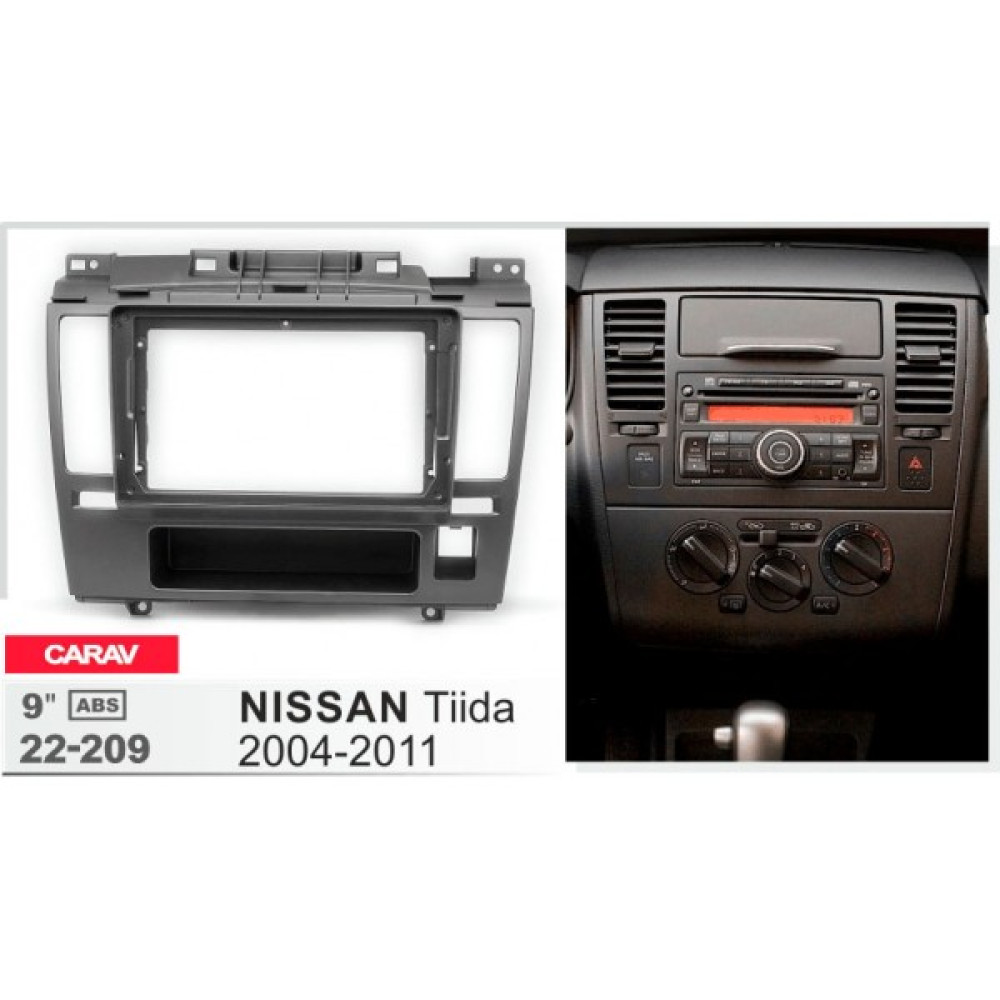 Переходная рамка Nissan Tiida, Versa Carav 22-209