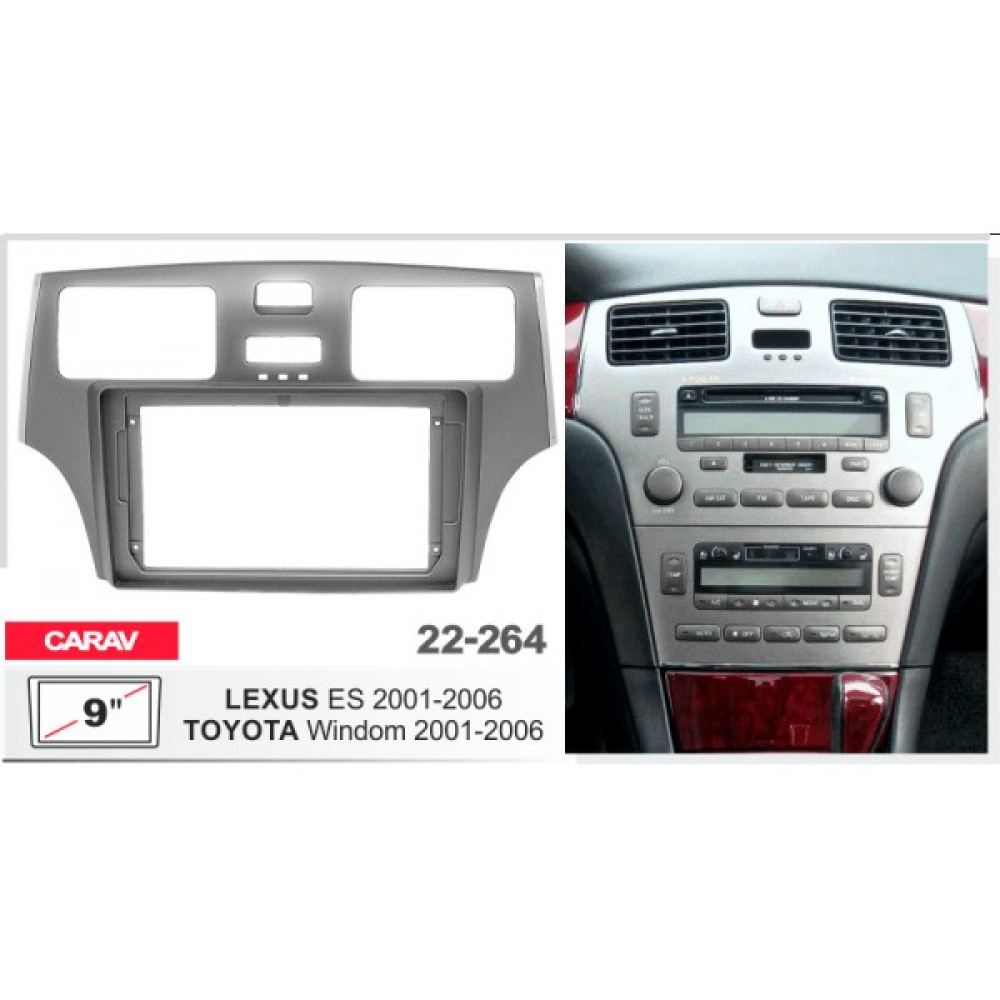 Переходная рамка Carav Lexus ES (22-264)