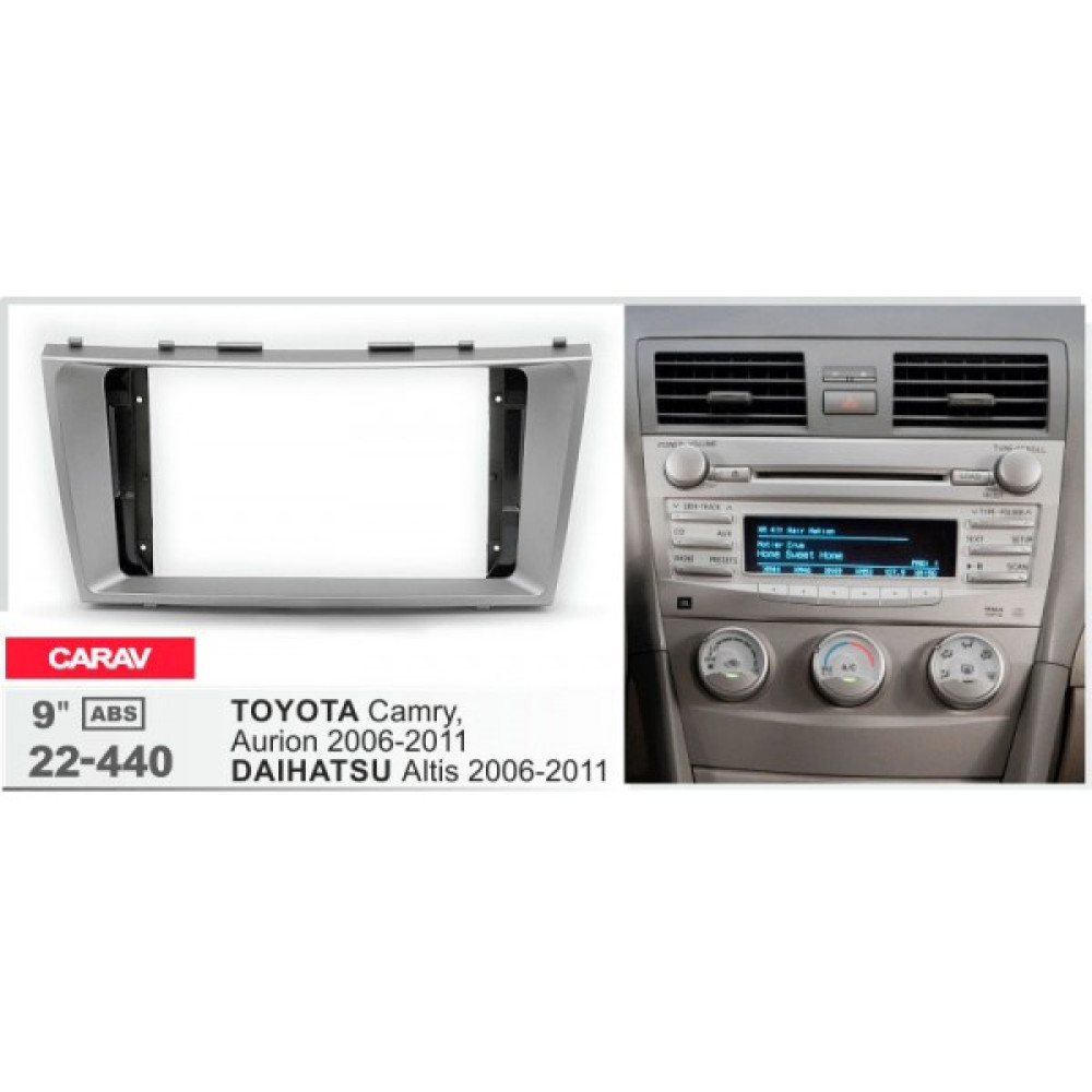 Переходная рамка Carav Toyota Camry, Aurion (22-440)