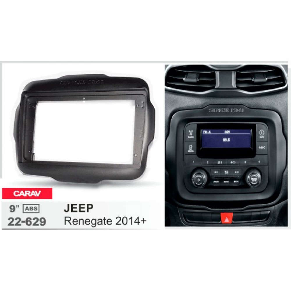Переходная рамка Jeep Renegade Carav 22-629