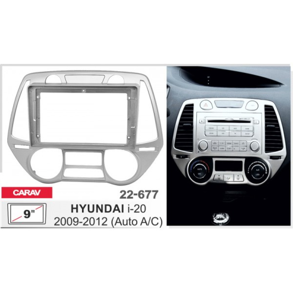 Переходная рамка Carav Hyundai i-20 (22-677)