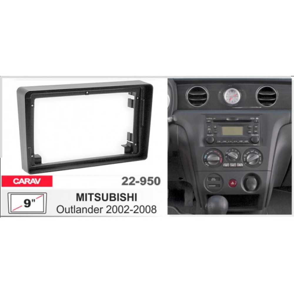 Переходная рамка Carav Mitsubishi Outlander (22-950)