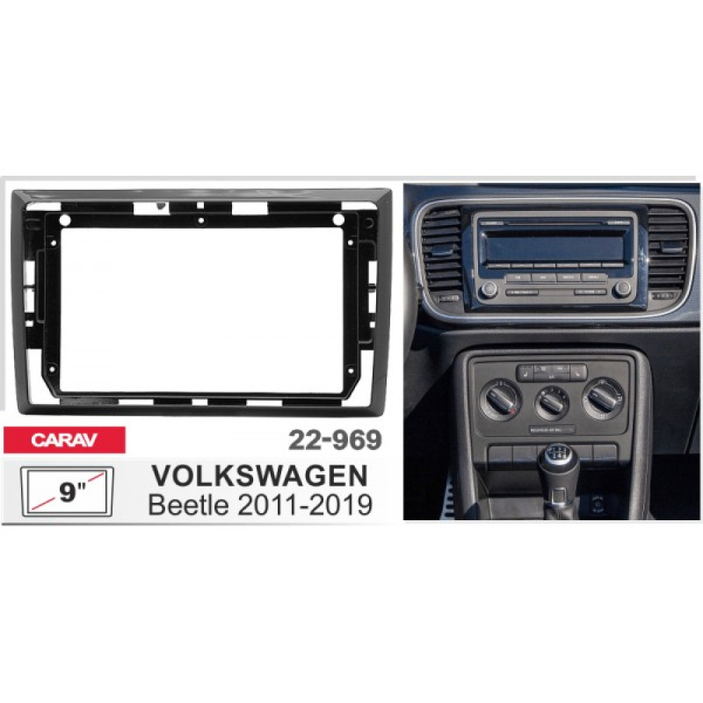 Переходная рамка Volkswagen Beetle Carav 22-969