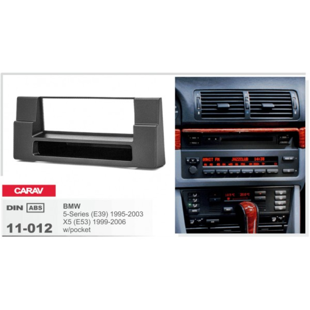 Переходная рамка CARAV BMW 5, E39, X5, E53 (11-012)