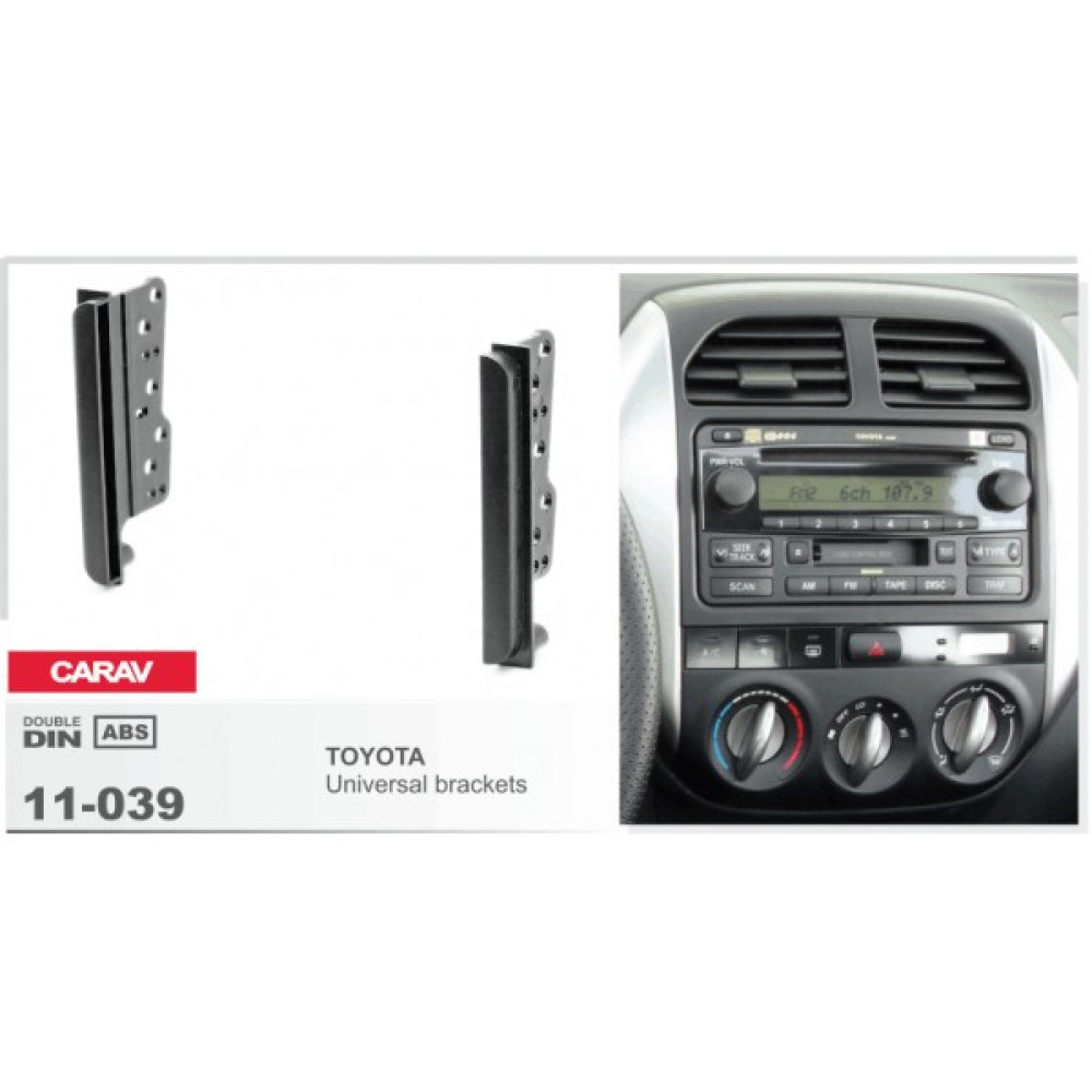Переходная рамка CARAV Toyota 2 DIN (11-039)