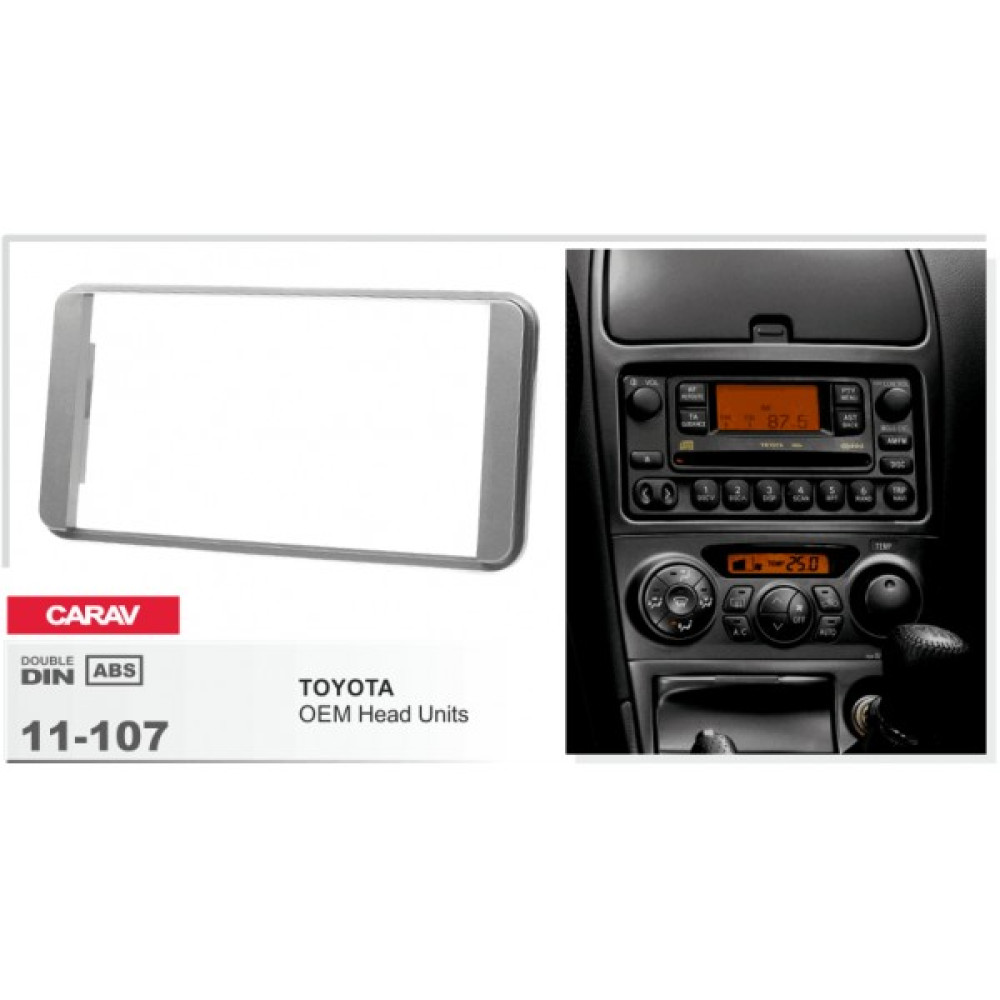 Переходная рамка CARAV Toyota 2 DIN (11-107)