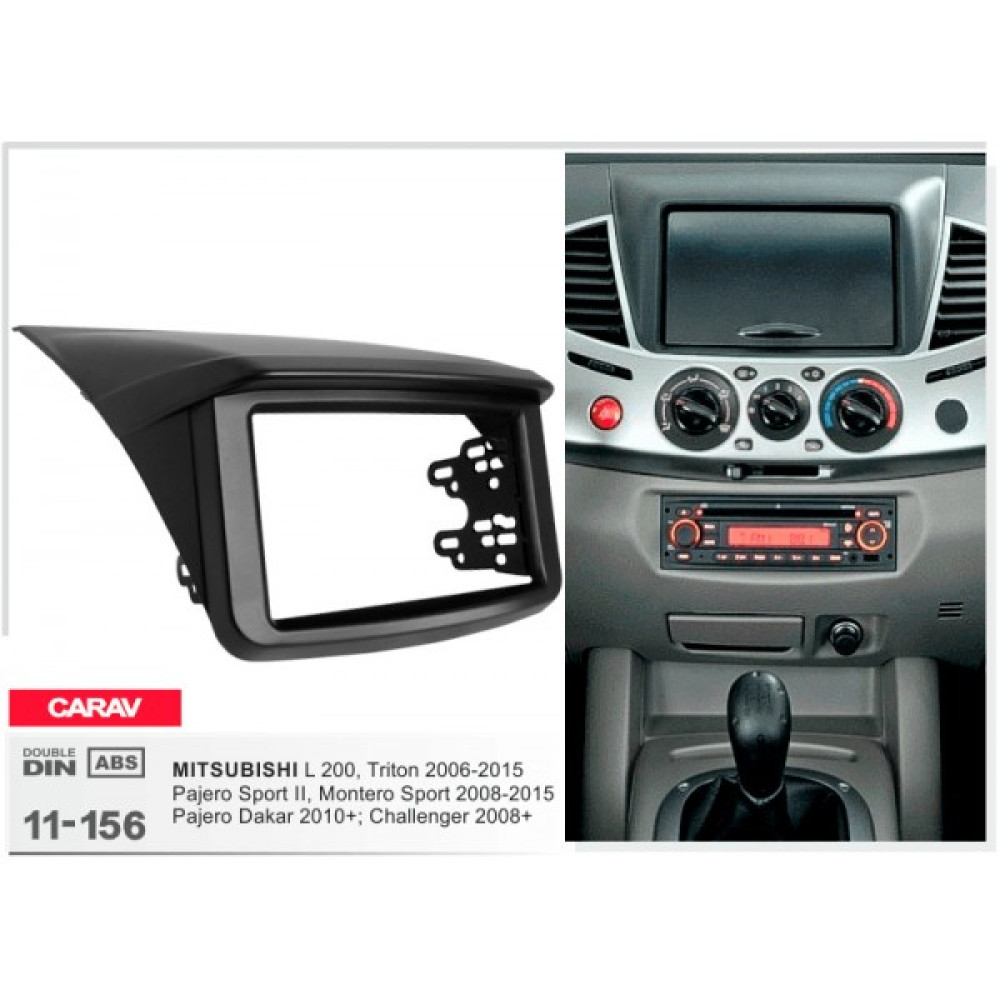 Переходная рамка CARAV Mitsubishi L200, Pajero Sport (11-156)