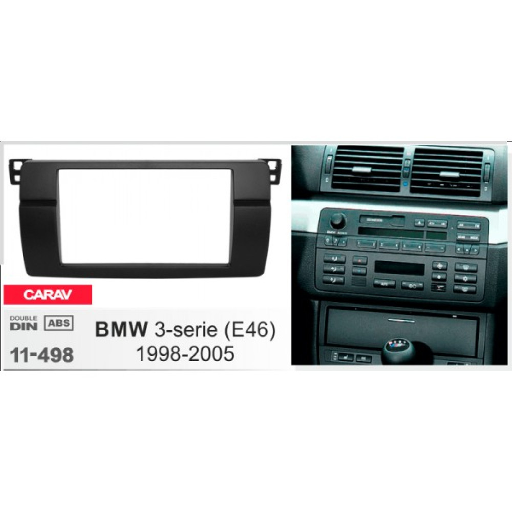 Переходная рамка CARAV BMW 3, E46 (11-498)