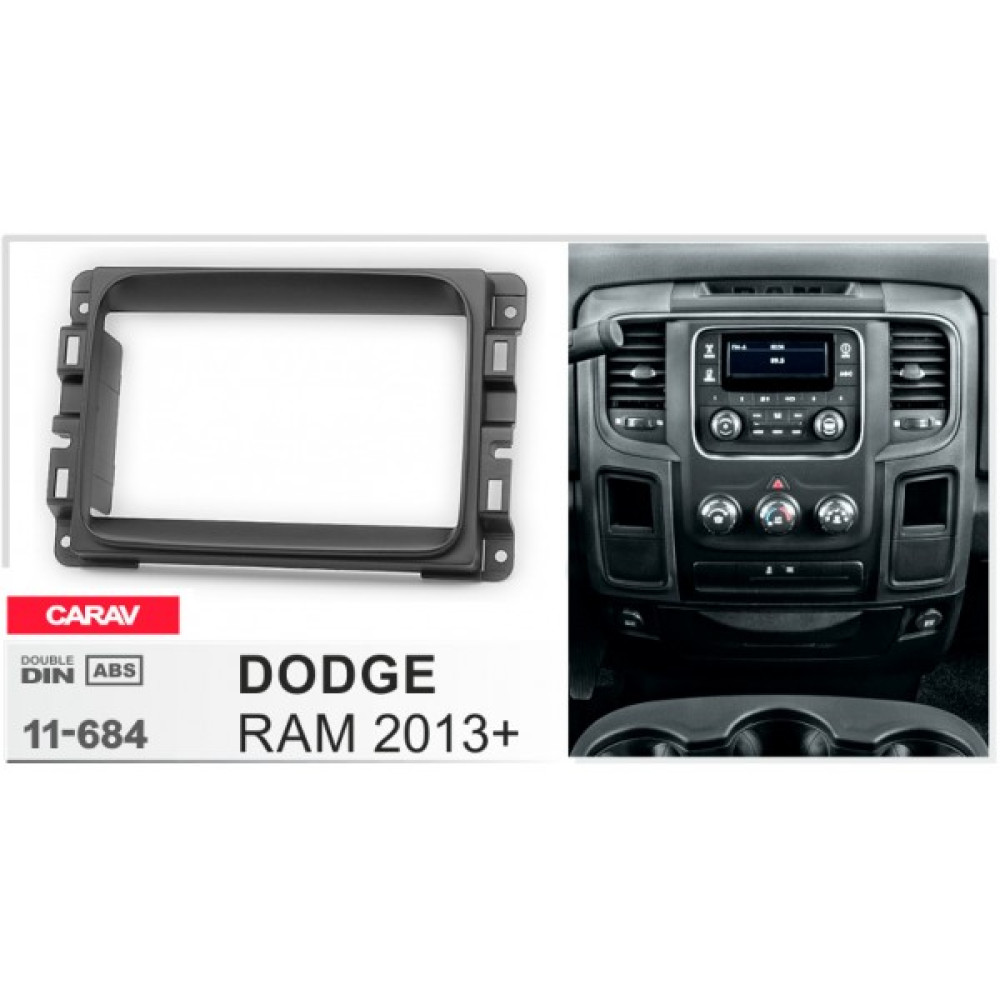 Переходная рамка Dodge Ram Carav 11-684