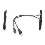 Переходная рамка Carav Toyota с USB и AUX удлинителем (11-712)